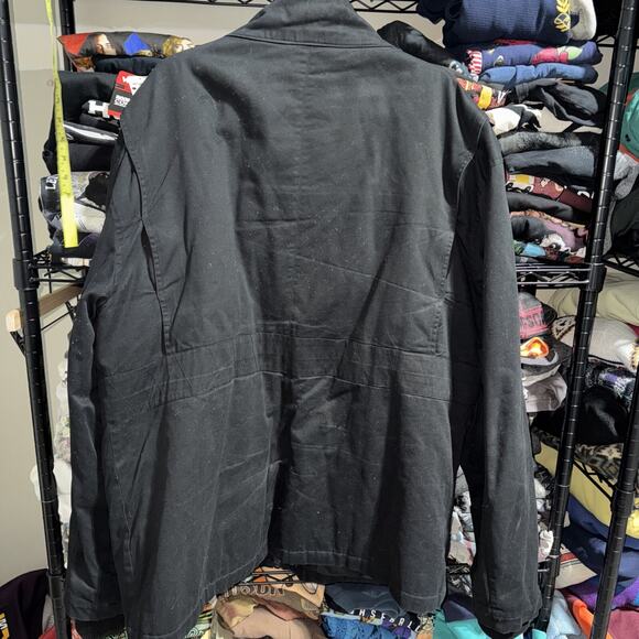 Y2K Vintage Akademiks Grunge Black Parka Jacket Size Xxl - Picture 6 of 6